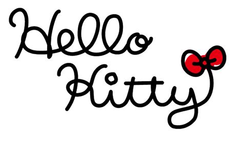 how to write hello kitty in cursive